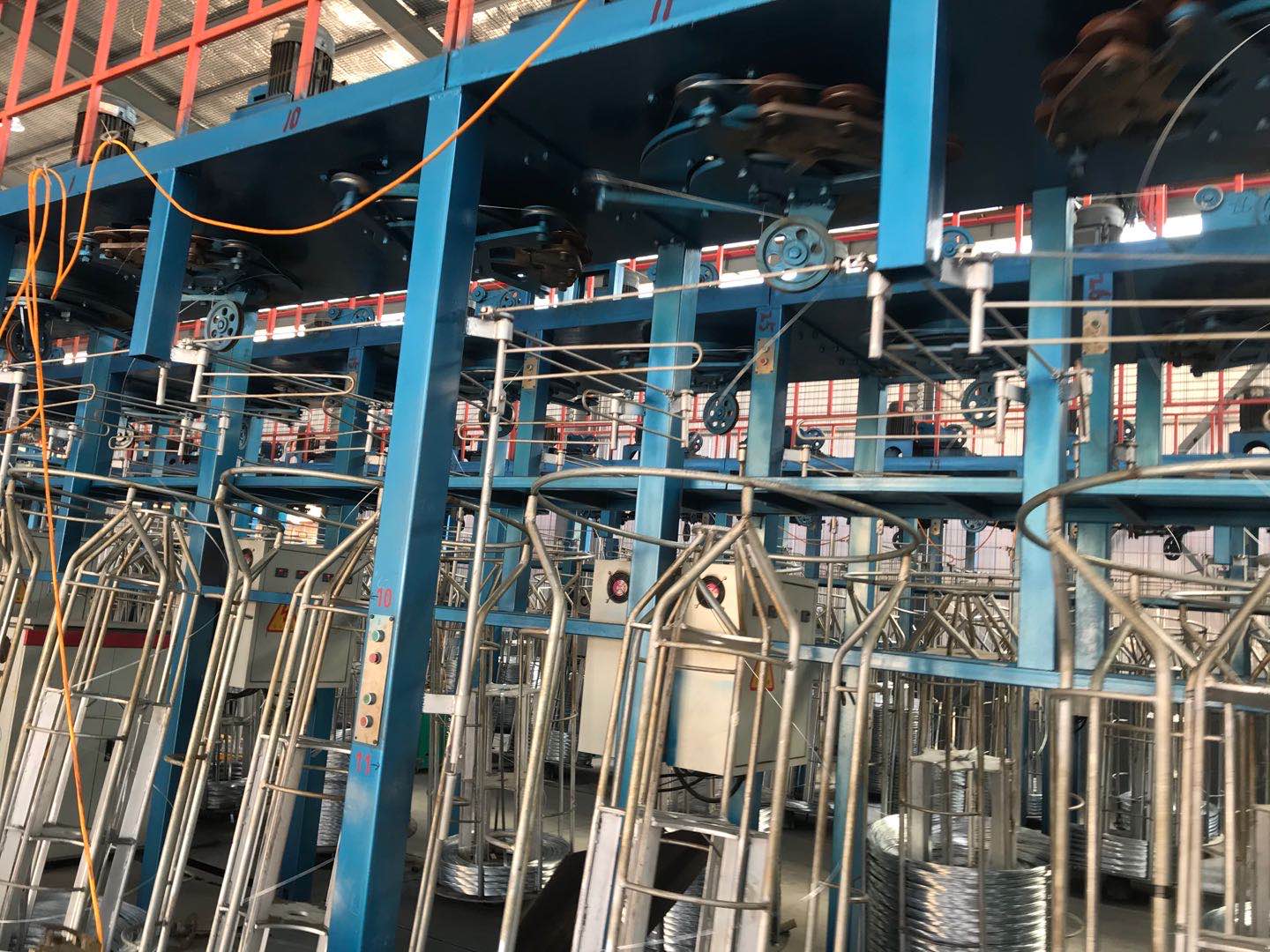 Hot Dipped Galvanized Wire Production Line