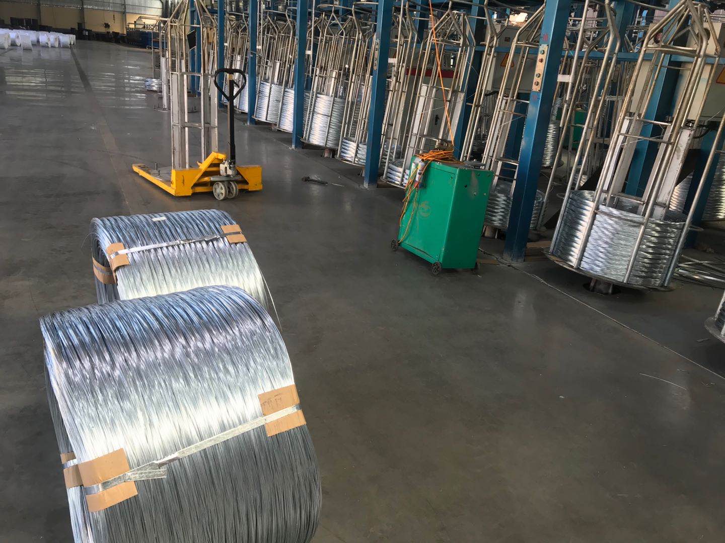 Hot Dipped Galvanized Wire Production Line