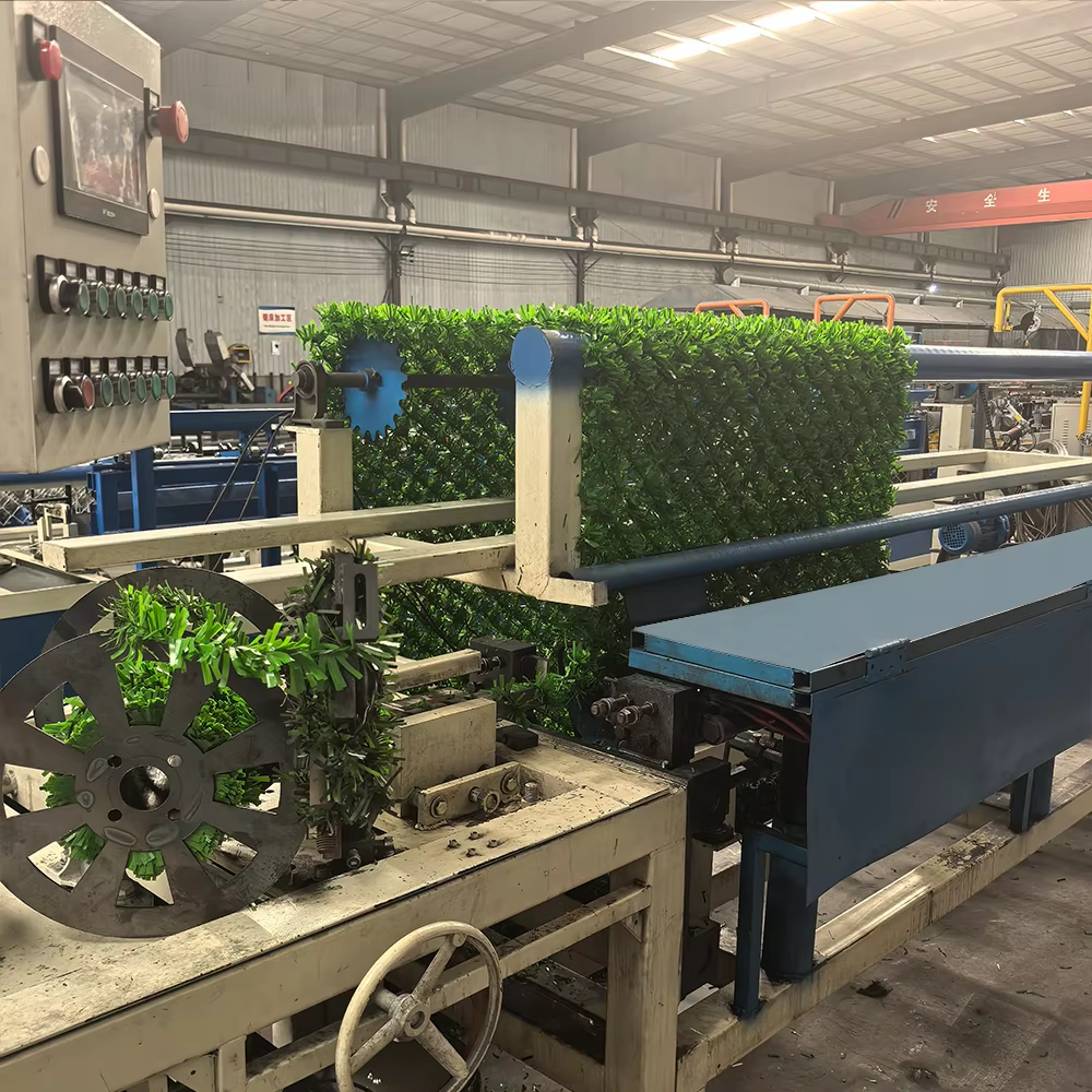 Automatic Artificial Grass Wire Fence Making Machine