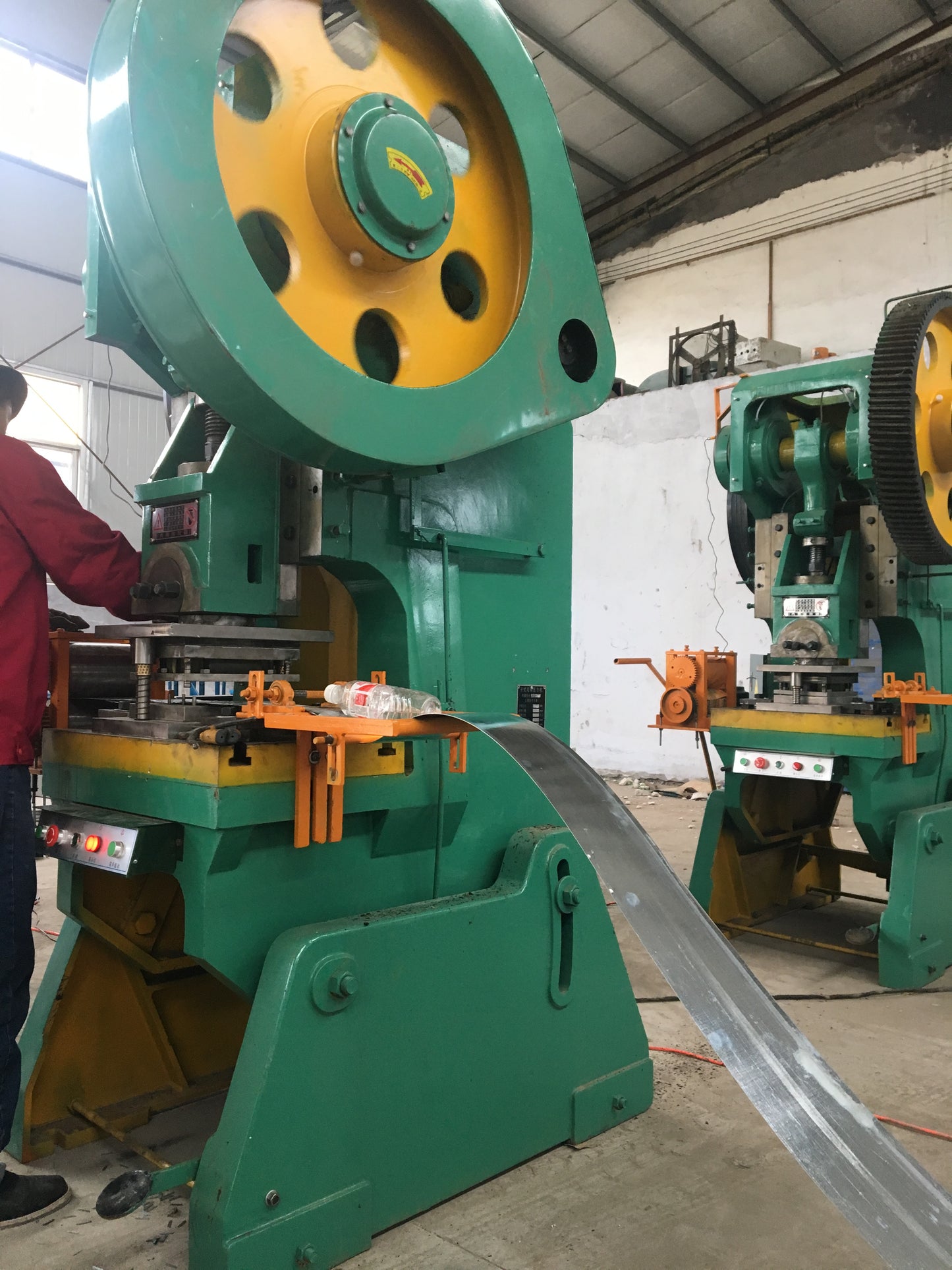 40T SHAN DONG Punching Press Automatic Concertina Razor Barbed Wire Production Line