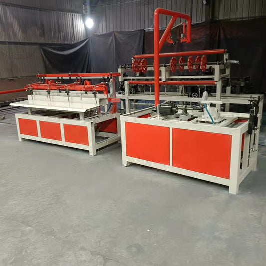 2m Width Single Wire Fully Automatic Chain link Fence Making Machine