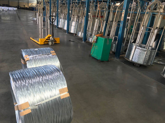 Hot Dipped Galvanized Wire Production Line