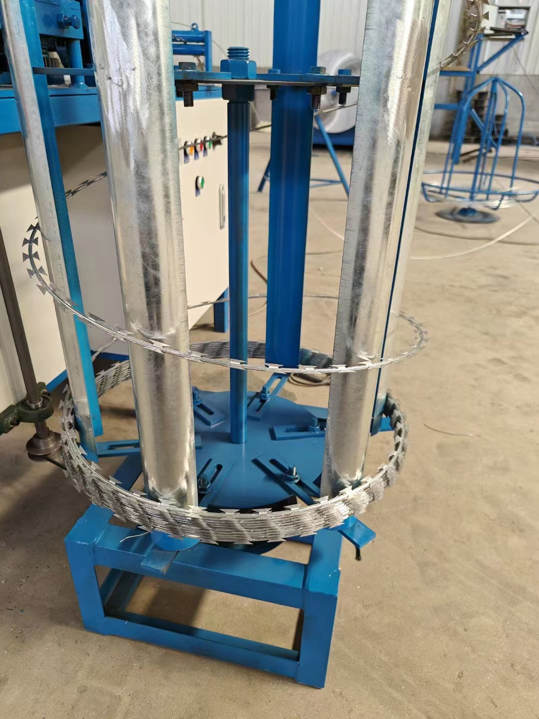 25T Fully Automatic Razor Barbed Wire Making Machine