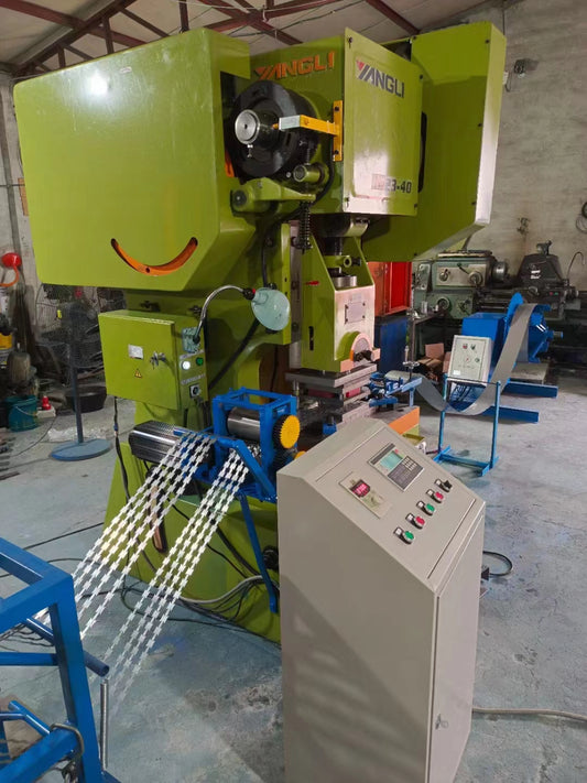40T YANG LI Punching Razor Barbed Wire Production Line