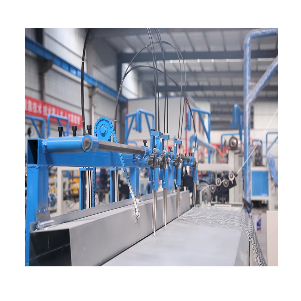 3m Width Single Wire Fully Automatic Chain Link Fence Machine