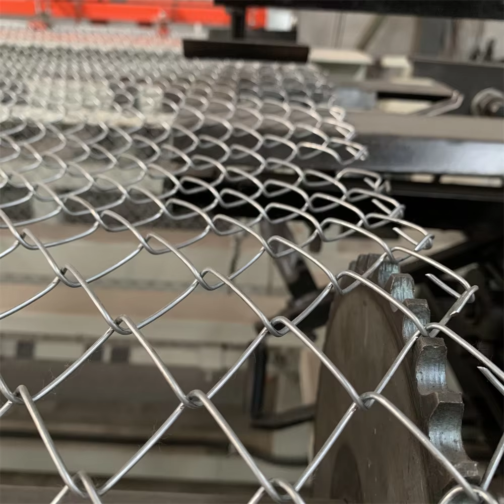 3m Width Single Wire Fully Automatic Chain Link Fence Machine