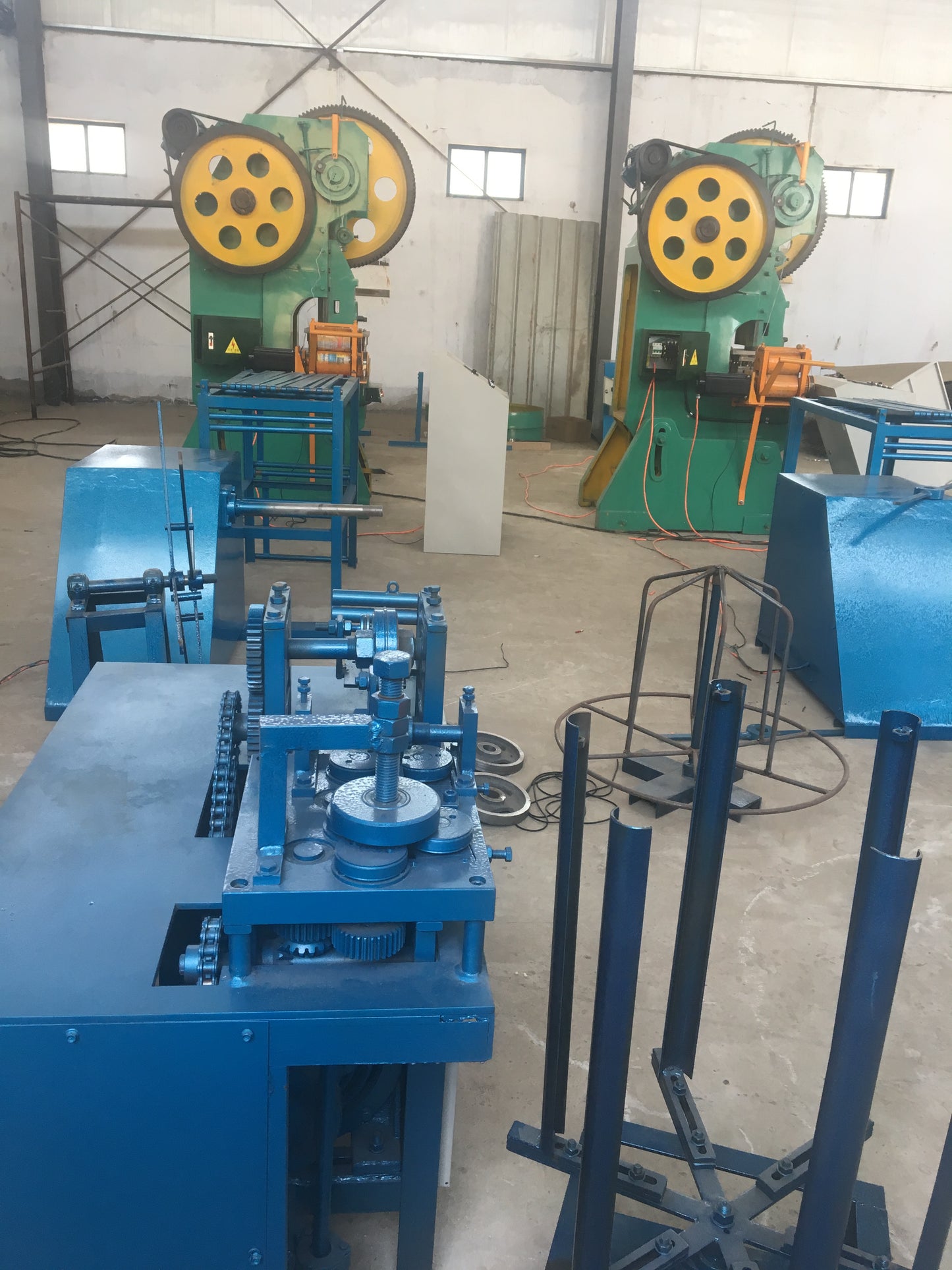 40T SHAN DONG Punching Press Automatic Concertina Razor Barbed Wire Production Line