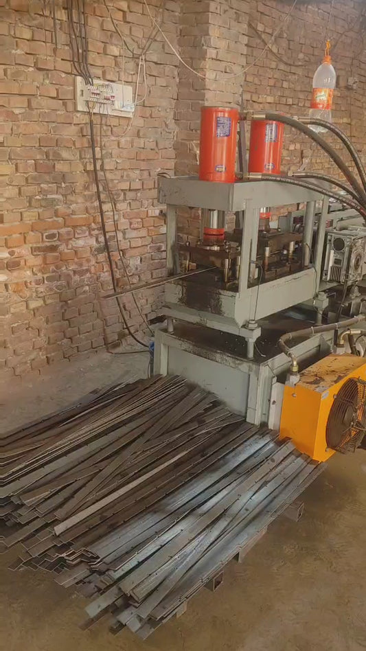 Hydraulic Steel Grating Bar Punching Machine