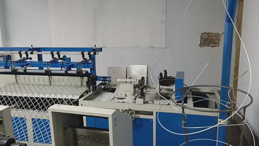 3m Width Single Wire Fully Automatic Chain Link Fence Machine